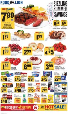 Catalogue Food Lion from 06/26/2019