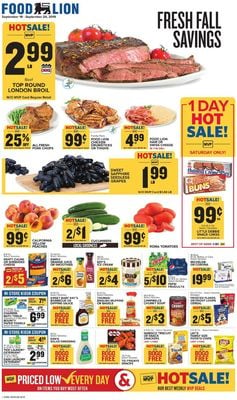 Catalogue Food Lion from 09/18/2019