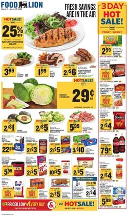 Catalogue Food Lion from 03/11/2020