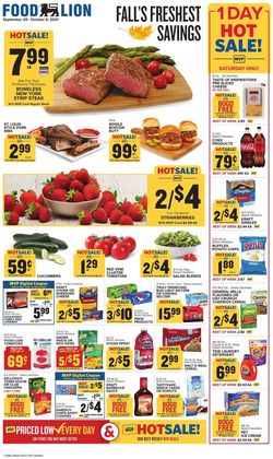 Catalogue Food Lion from 09/29/2021