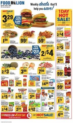 Catalogue Food Lion from 04/26/2023