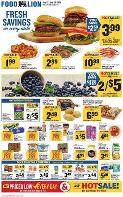 Catalogue Food Lion from 07/22/2026