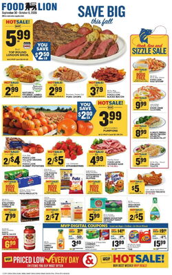 Catalogue Food Lion from 09/30/2026