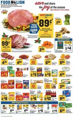 Catalogue Food Lion from 12/20/2023