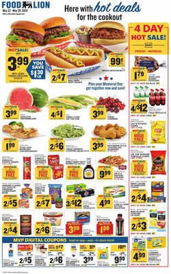 Catalogue Food Lion from 05/22/2024