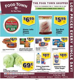 Catalogue Food Town from 02/17/2021