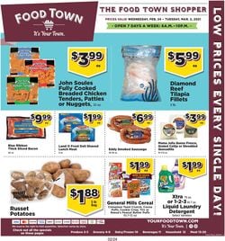 Catalogue Food Town from 02/24/2021