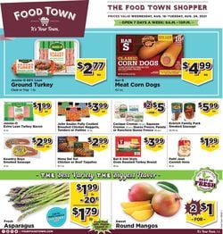 Catalogue Food Town from 08/18/2021