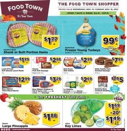 Catalogue Food Town from 11/10/2021