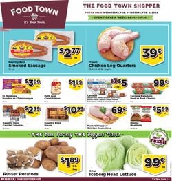 Catalogue Food Town from 02/02/2022