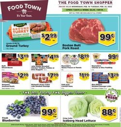 Catalogue Food Town from 02/16/2022