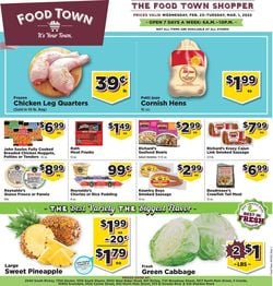 Catalogue Food Town from 02/23/2022