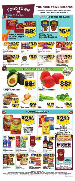 Catalogue Food Town from 02/15/2023
