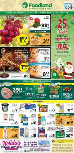 Catalogue Foodland from 12/04/2019