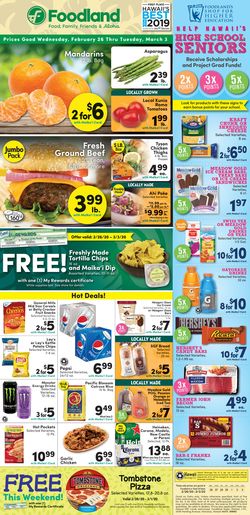 Catalogue Foodland from 02/26/2020