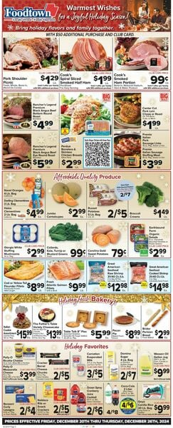 Current weekly ad Foodtown