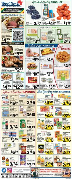 Catalogue Foodtown from 02/21/2025