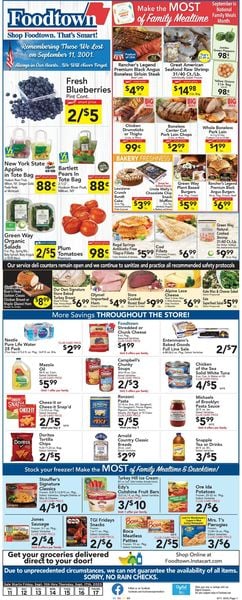 Catalogue Foodtown from 09/11/2020