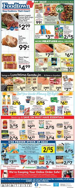 Catalogue Foodtown from 02/26/2021