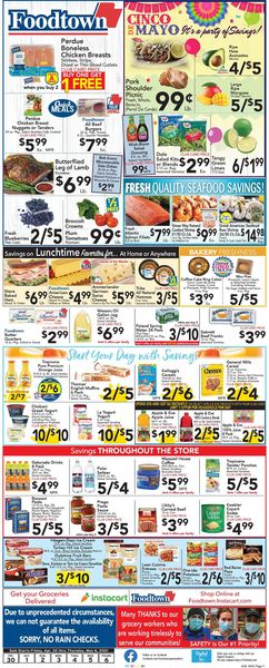 Catalogue Foodtown from 04/30/2021
