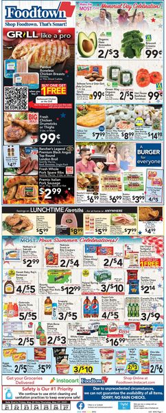 Catalogue Foodtown from 05/21/2021