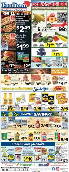 Catalogue Foodtown from 07/30/2021