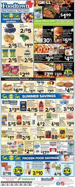 Catalogue Foodtown from 08/20/2021