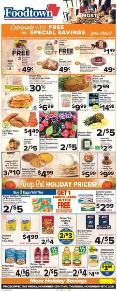 Catalogue Foodtown from 11/12/2021