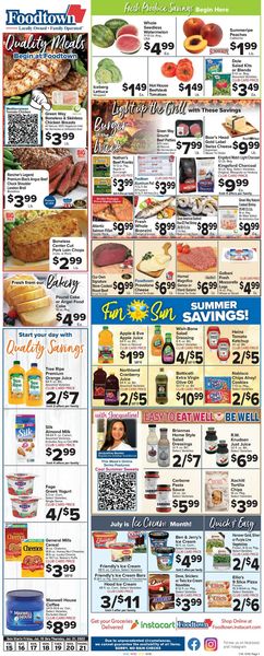 Catalogue Foodtown from 07/15/2022