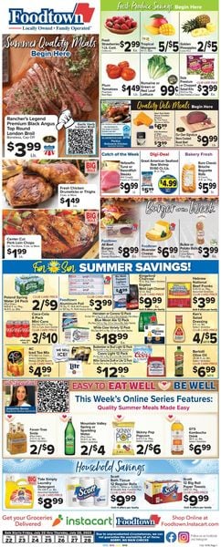 Catalogue Foodtown from 07/22/2022