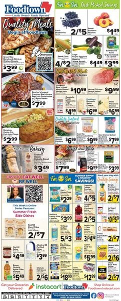 Catalogue Foodtown from 07/29/2022