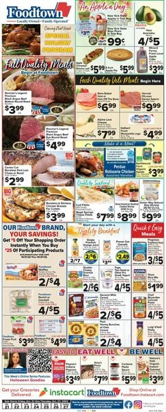 Catalogue Foodtown from 10/21/2022