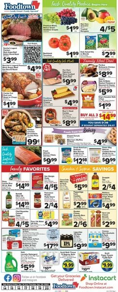 Catalogue Foodtown from 04/14/2023