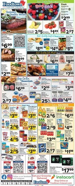 Catalogue Foodtown from 07/07/2023