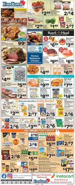 Catalogue Foodtown from 10/20/2023