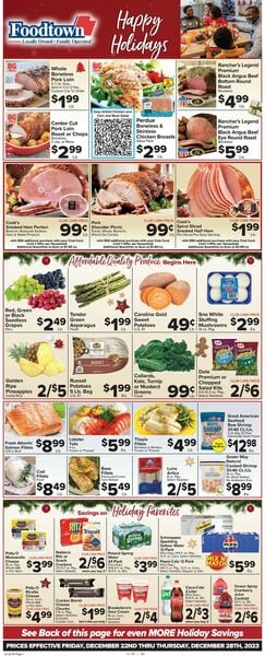 Catalogue Foodtown from 12/22/2023