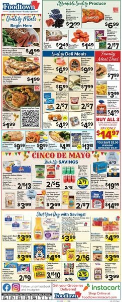 Current weekly ad Foodtown