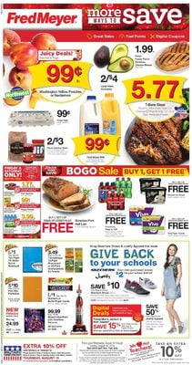 Catalogue Fred Meyer from 08/14/2019