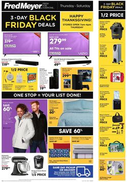 Catalogue Fred Meyer - Black Friday Ad 2019 from 11/28/2019