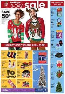 Catalogue Fred Meyer - Holiday Ad 2019 from 12/06/2019