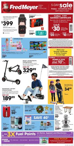 Catalogue Fred Meyer - Christmas Ad 2019 from 12/20/2019