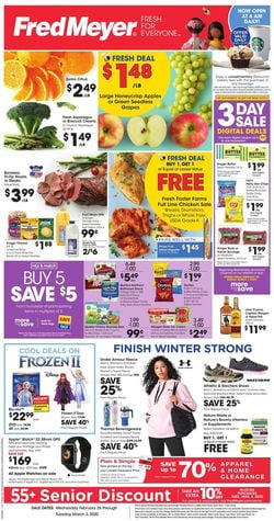 Catalogue Fred Meyer from 02/26/2020