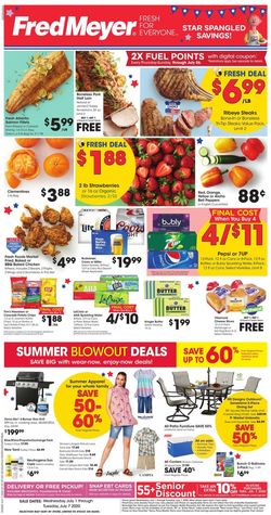 Catalogue Fred Meyer from 07/01/2020