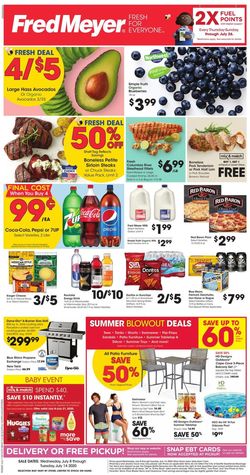 Catalogue Fred Meyer from 07/08/2020