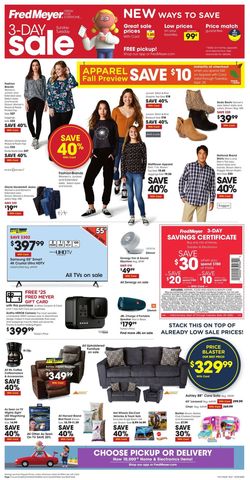 Catalogue Fred Meyer from 09/27/2020