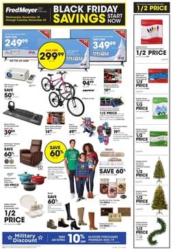 Catalogue Fred Meyer Black Friday ad 2020 from 11/18/2020