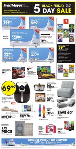 Catalogue Fred Meyer - Black Friday 2020 from 11/20/2020