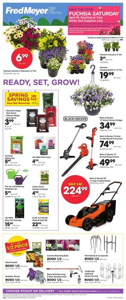 Catalogue Fred Meyer from 03/24/2021