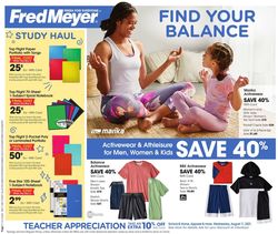 Catalogue Fred Meyer from 08/11/2021