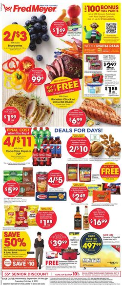 Catalogue Fred Meyer from 09/29/2021